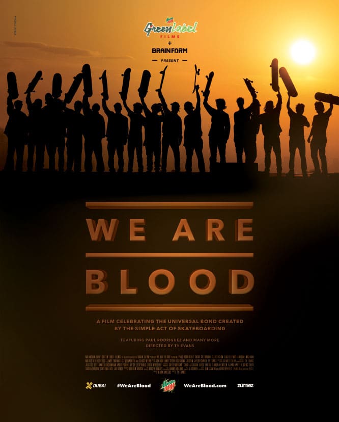 We Are Blood movie poster