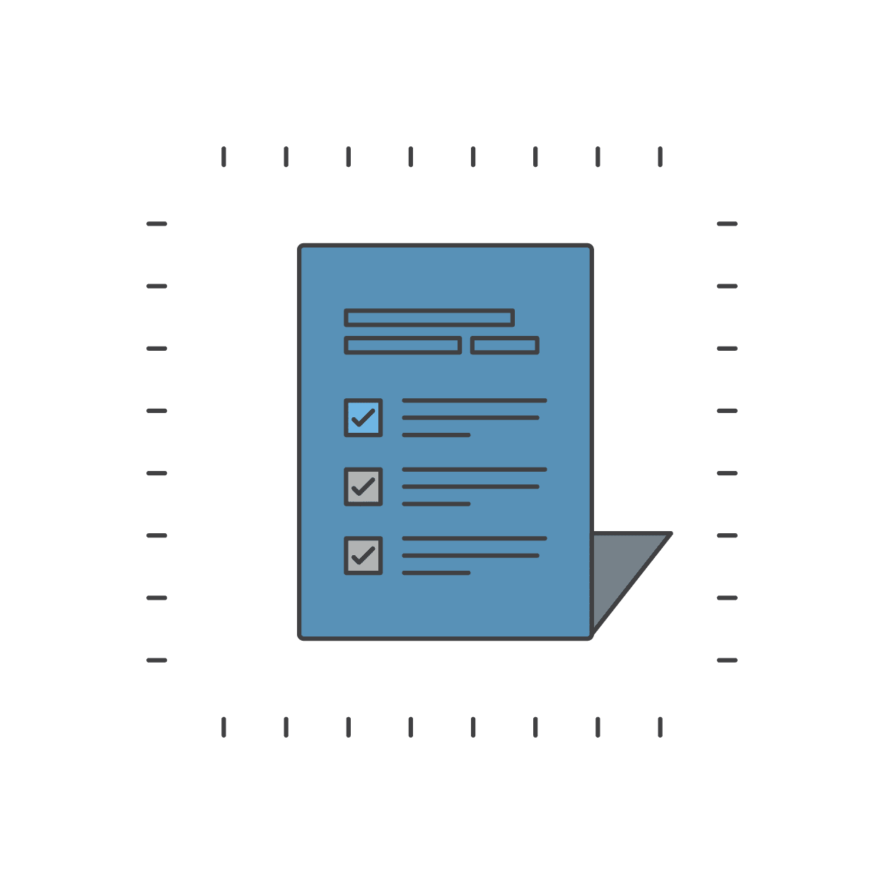 icon of document