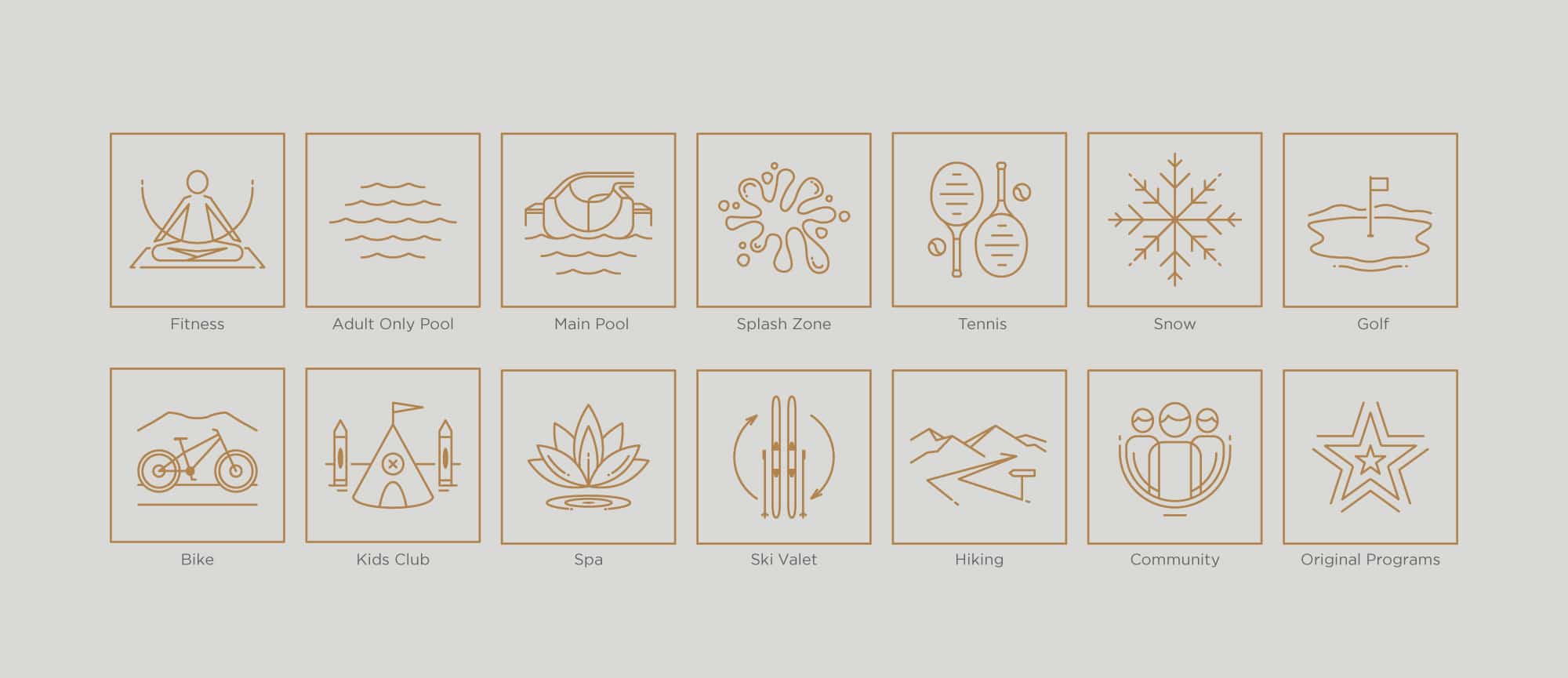 23Fuse_TahoeMtnClub_CaseStudy_Images_4MEK_Icons Tahoe Mountain Club icons and visual identity